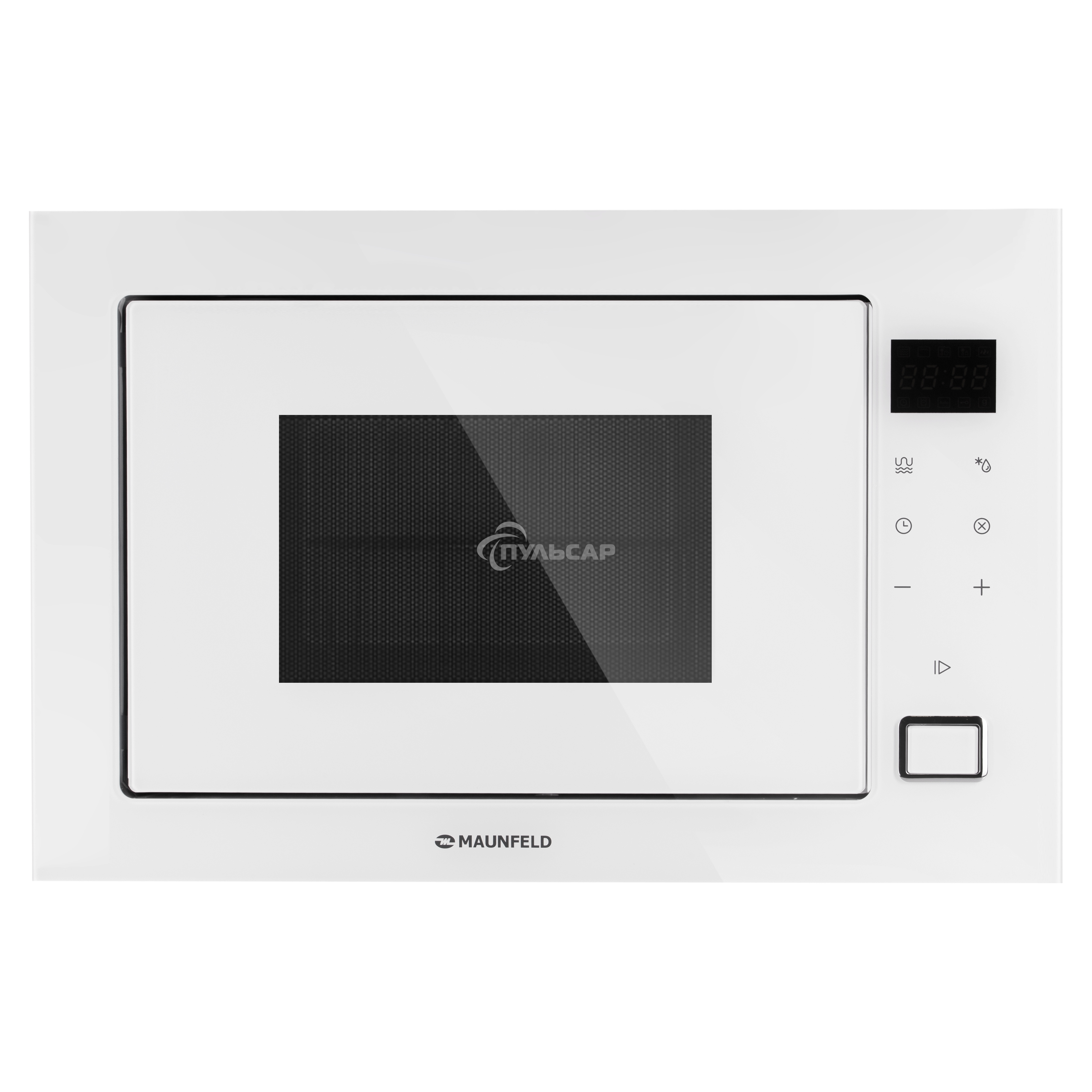Микроволновая печь встраиваемая Maunfeld MBMO925SGW11 белый, 25 л, 900 Вт, переключатели - сенсор