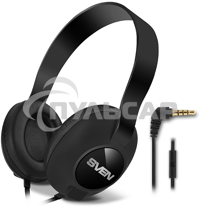 Наушники мультимедийные с микрофоном SVEN AP-310M стерео черный