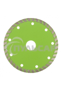 Диск алмазный СИБРТЕХ отрезной Turbo, 125 х 22,2 мм 731317