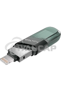 Флешка USB Sandisk 64 Gb iXpand Flip SDIX90N-064G-GN6NN USB3.1 зеленый/серебристый
