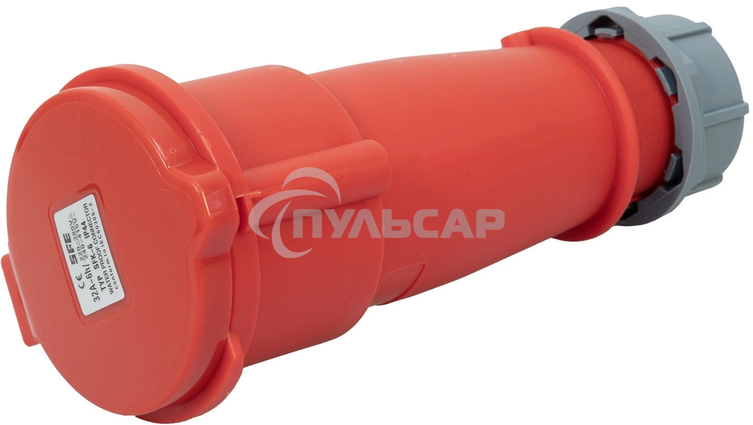 Блок распределения питания Powercom PDU-32AV24-18C3-6C9-3P верт.размещ. 18xC13 6xC19 3x32A IEC 60309 2м