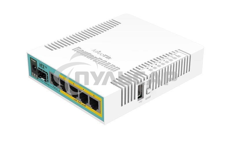 Маршрутизатор 10/100/1000M 5PORT HEX POE RB960PGS MIKROTIK