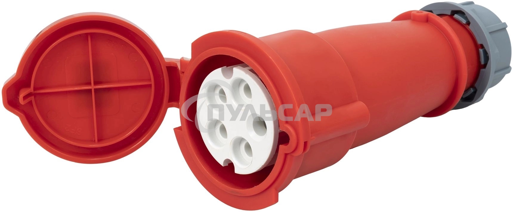 Блок распределения питания Powercom PDU-32AV24-18C3-6C9-3P верт.размещ. 18xC13 6xC19 3x32A IEC 60309 2м