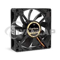 Вентилятор для корпуса ExeGate ExtraPower EP08015B3P черный, 80 мм, 2600 об/мин, 26 дБ, 3 pin