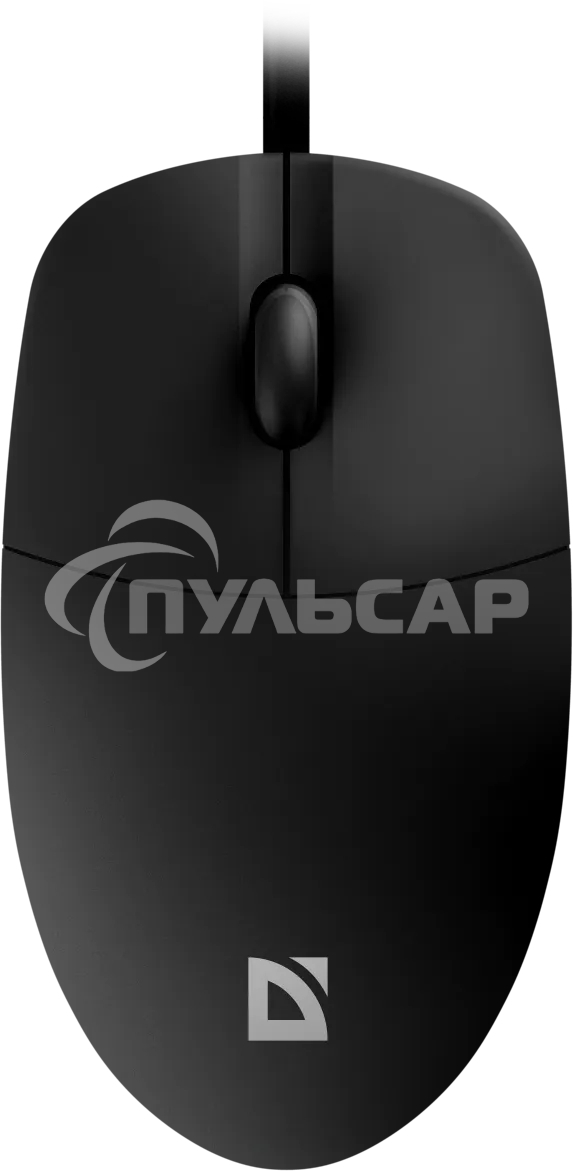 Мышь проводная Defender Azora MB-241 черный, 1200 dpi, USB, кнопки - 3