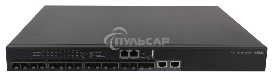 Коммутатор H3C H3C S6520X-16ST-SI L3 Ethernet Switch with 16*1G/10G BASE-X SFP Plus Ports(2XG Combo),Without Power Supplies