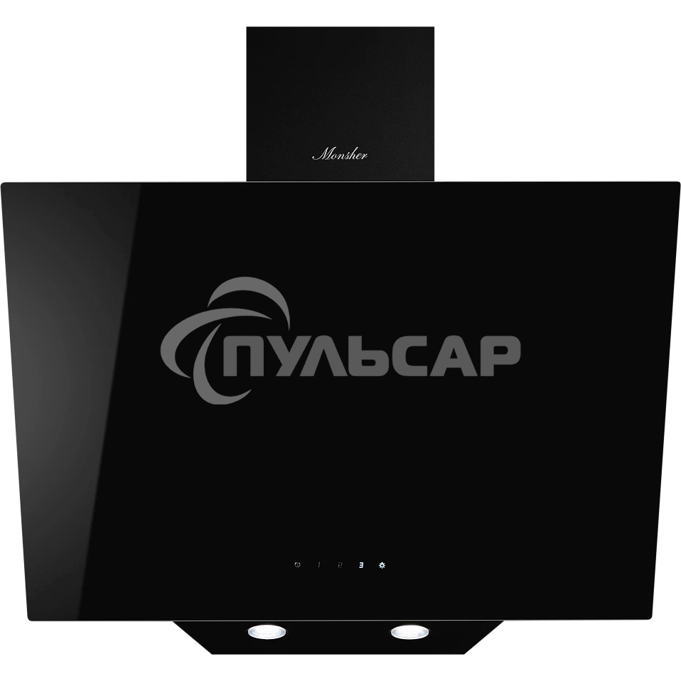 Вытяжка наклонная Monsher Amiens 50 Noir черный, 50 см, 1100 куб. м/ч, 53 дБ