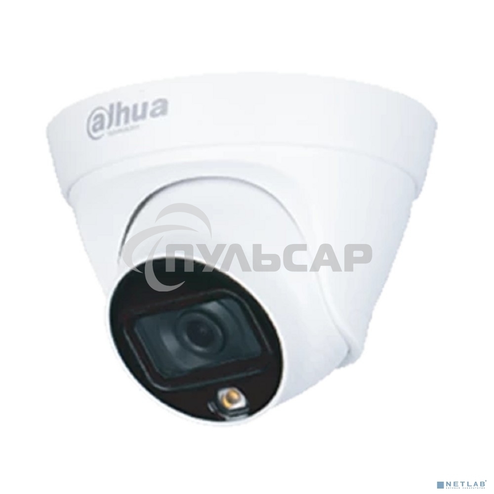 Камера видеонаблюдения IP Dahua DH-IPC-HDW1239T1P-LED-0360B-S6 3.6-3.6мм цв. корп.:белый