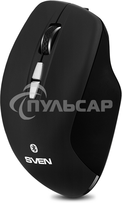 Мышь беспроводная SVEN RX-590SW черный, 1600 dpi, радиоканал, Bluetooth, USB, кнопки - 7