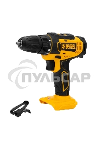 Дрель-шуруповерт Denzel CDL-18-0, Аккумуляторная, 18В, Без АКБ и ЗУ