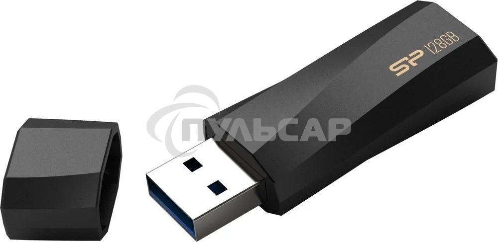 Флешка USB R/W Silicon Power R/W 128 Gb Blaze B07 Type-A USB 3.2 Gen 1, черный