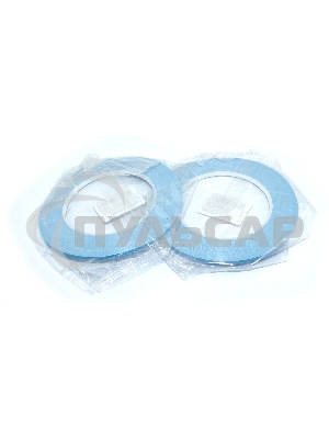 Термоскотч двусторонний 3 мм, 50 м 2 шт синий