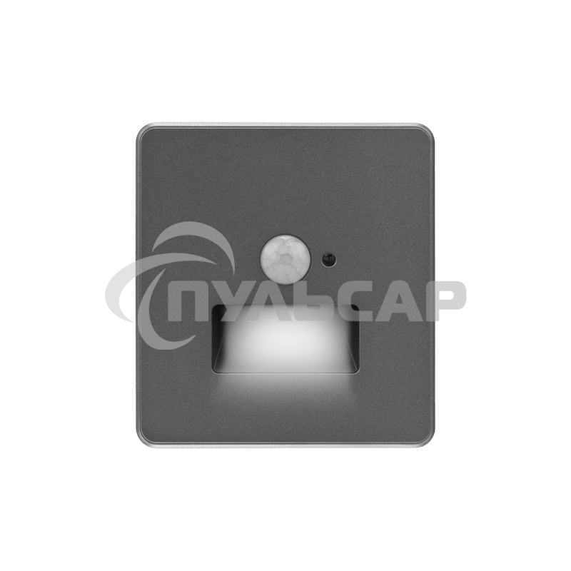 Подсветка настенная Kranz ROUND для ног с/у титан