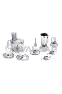 Кухонный комбайн Bosch MCM3501M 800 Вт, Скорости: 2, Блендер 1 л, Чаша 2.3 л, черный/серебристый