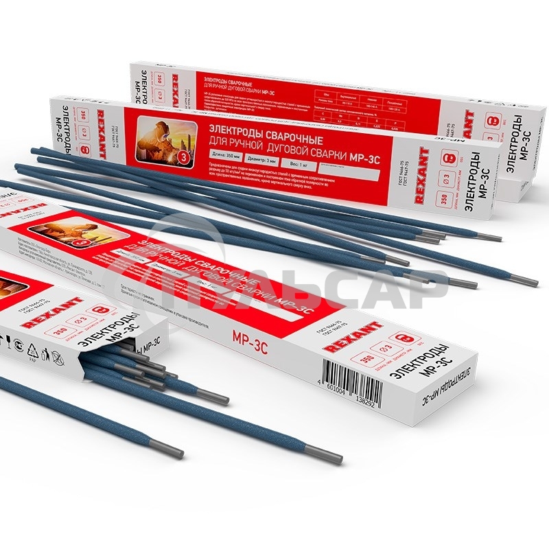 Электрод 450 мм MP-3C 4 мм пачка 3 кг