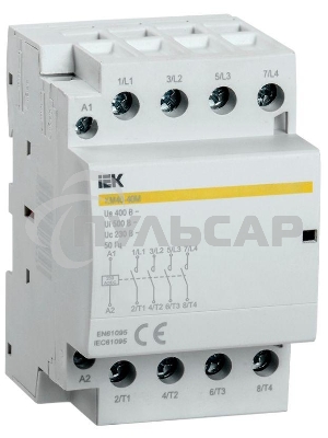 Контактор модульный КМ40-40М AC/DC IEK MKK21-40-40 IEK