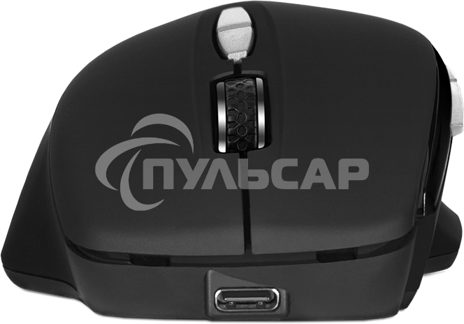 Мышь беспроводная SVEN RX-590SW черный, 1600 dpi, радиоканал, Bluetooth, USB, кнопки - 7