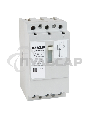 Выключатель автоматический АЕ2046М-100 63А 12Iн 400AC У3 КЭАЗ 104629