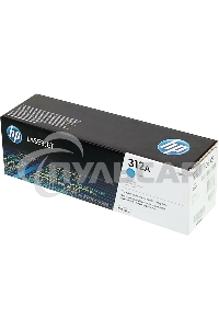 Тонер Картридж HP 312A CF381A голубой для HP CLJ Pro M476 (2400стр.)