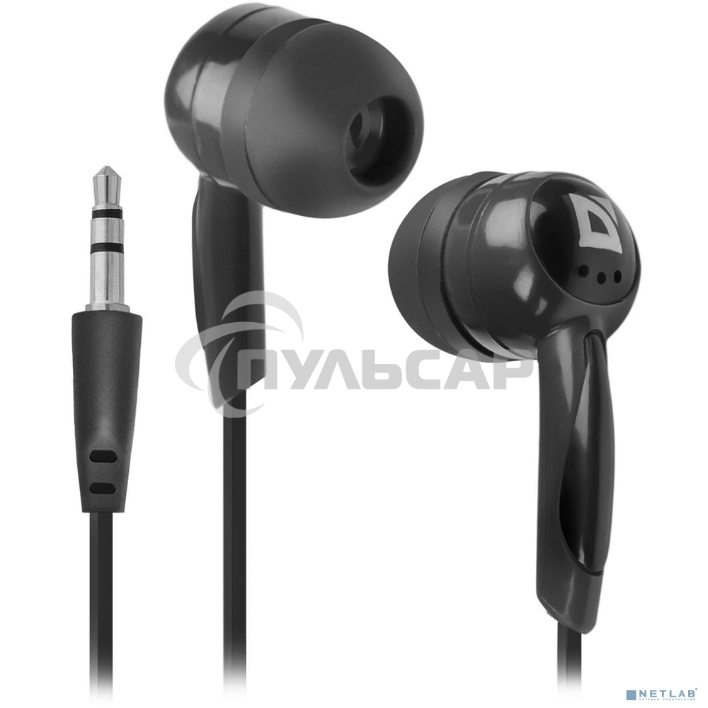 Наушники Defender Basic 604 вставки черный