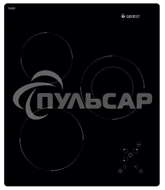 Электрическая варочная панель Gefest PVE 4100 15727000