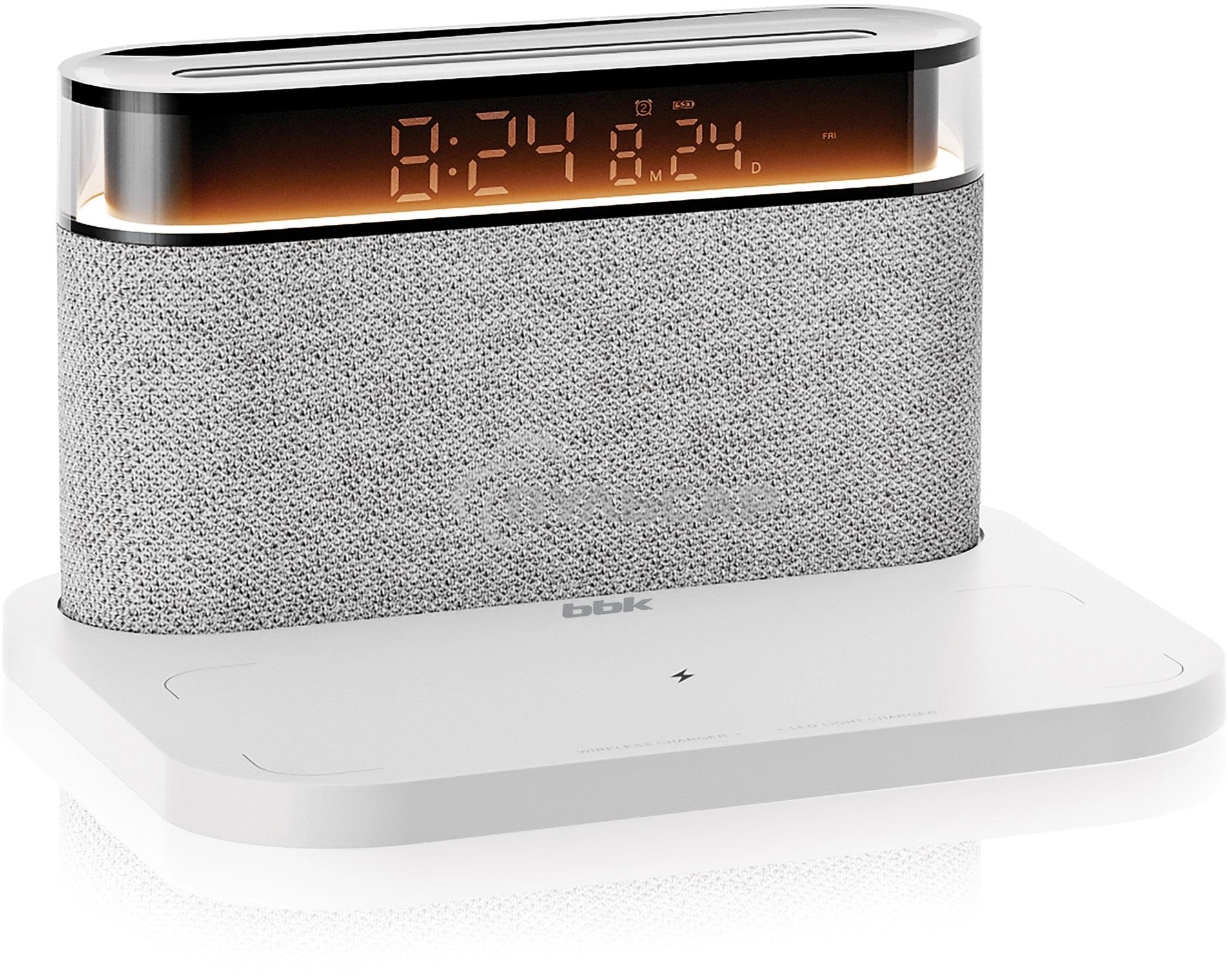 Портативная колонка BBK BTA2020 белый 5W 1.0 BT 10м 1200mAh