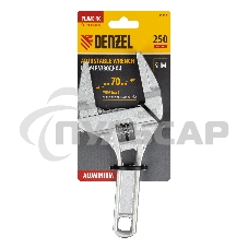Ключ разводной 205 мм, алюминиевый Denzel