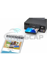 Принтер струйный Epson L8050 (C11CK37405/C11CK37402/C11CK37504/C11CK37507/C11CK37506), A4, цветное, печ. до 8 стр/мин., 1440 x 5760 dpi, USB, Wi-Fi