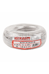 Кабель UTP Rexant 4PR 24AWG, CU (медь), CAT5e, 100 МГц, PVC, серый, бухта 50 м
