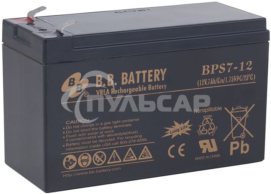 Батарея B.B.Battery BPS 7-12 (12V 7Ah)