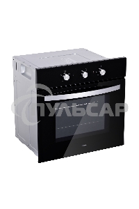 Духовой шкаф электрический Hyundai HEO 6630 BG черный, встраиваемый