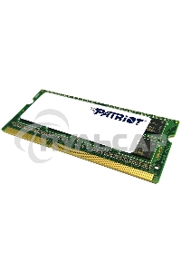 Оперативная память Patriot, DDR3L, 4Gb (1x4 Gb), 1600 MHz, CL11, SO-DIMM
