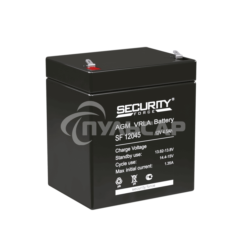 Батарея Delta Security Force SF 12045 (12V 4.5Ah)