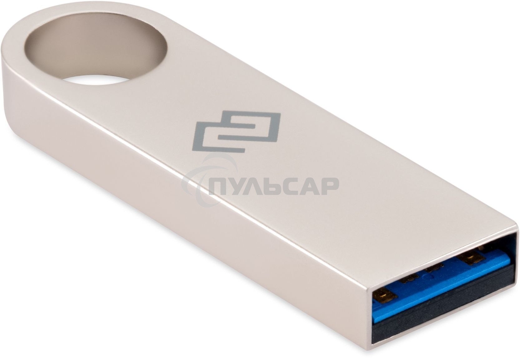 Флешка USB Digma DRIVE3 (DGFUL256A30SR), 256 Gb, USB 3.0, R/W 120/50, серебристый