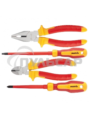 Набор диэлектрического инструмента Matrix, 4 предмета