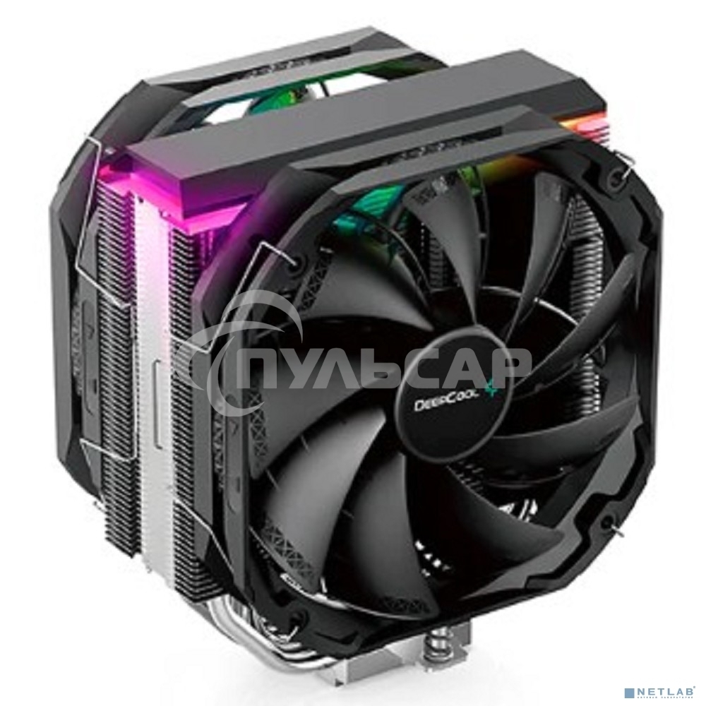 Кулер для процессора DeepCool AS500 PLUS (R-AS500-BKNLMP-G) (4pin, 1155/1200/2011/2066/AM4-FM2, 500-1200об/мин)