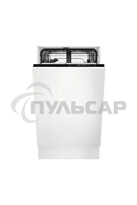Встраиваемая посудомоечная машина Electrolux EEA71210L, черный, 44.6 см, 9 компл., 49 дБ, класс F