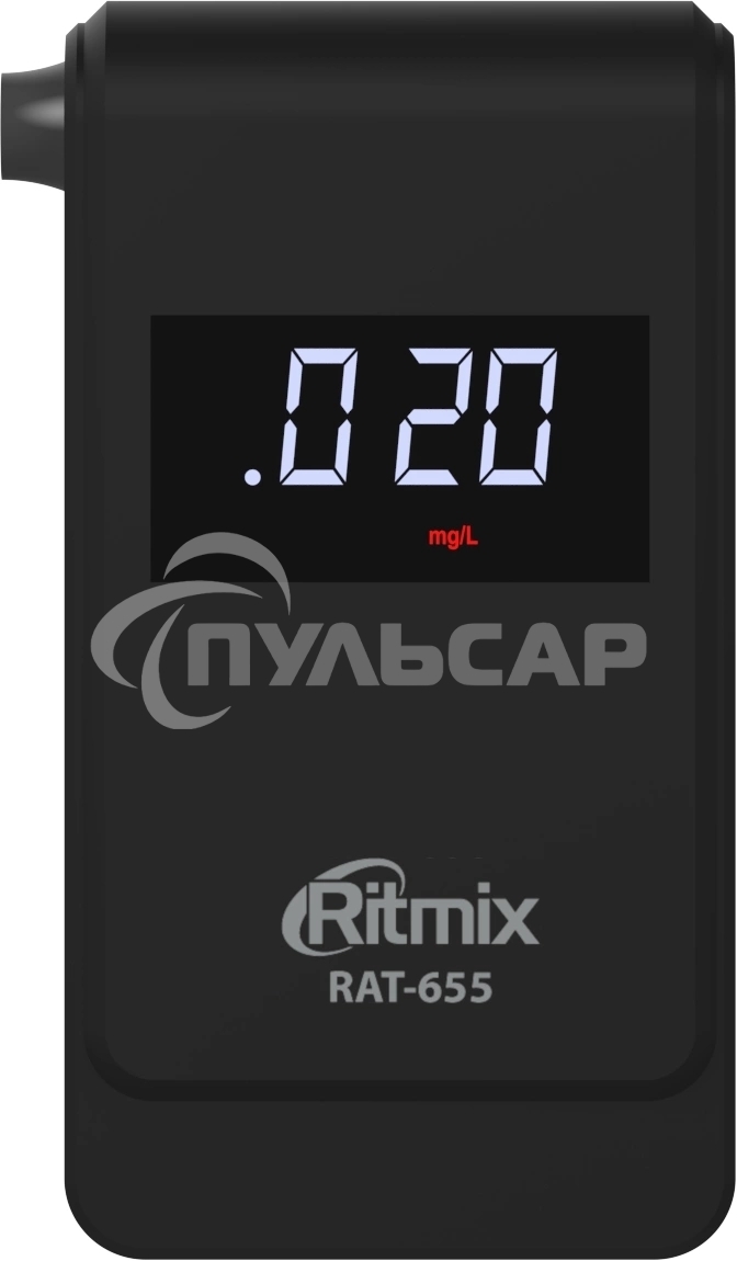 Алкотестер Ritmix RAT-655 электрохимический черный