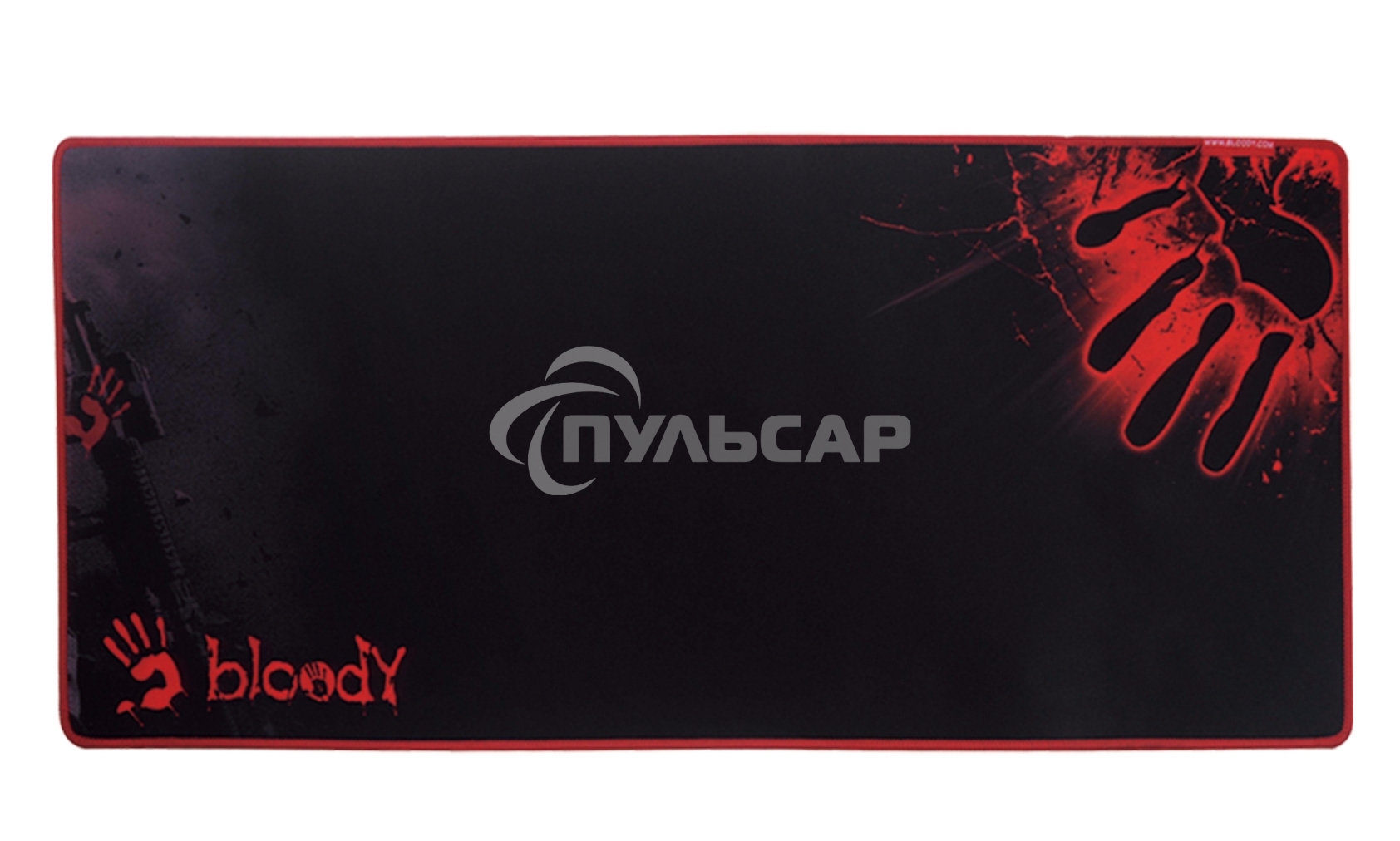 Коврик для мыши A4Tech Bloody B-087S черный/рисунок