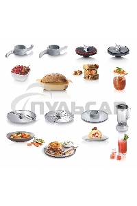 Кухонный комбайн Bosch MCM3501M 800 Вт, Скорости: 2, Блендер 1 л, Чаша 2.3 л, черный/серебристый