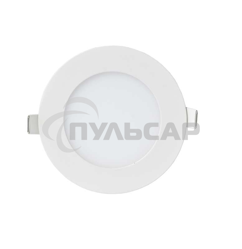 Светильник ДВО RLP-eco 6Вт 230В 4000К 420Лм 120/100мм IP40 бел. IN HOME 4690612009995