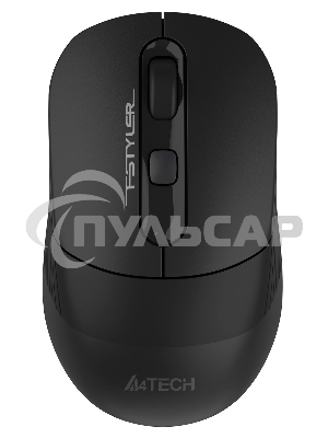Мышь беспроводная A4Tech Fstyler FB10C черный, 2000 dpi, радиоканал, Bluetooth, USB, кнопки - 4