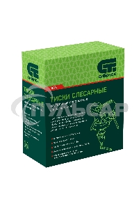 Тиски слесарные, настольные, поворотные, ширина рабочих губок 50 мм, наковальня Сибртех