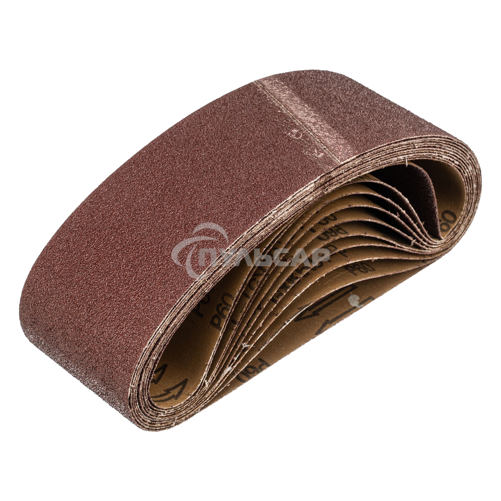 Лента Matrix абразивная бесконечная, P 60, 75x533 мм, 10 шт.