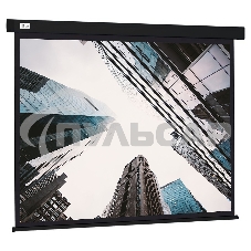 Экран Cactus 124.5x221см Wallscreen CS-PSW-124X221-BK 16:9 настенно-потолочный рулонный черный
