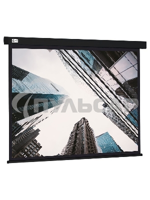 Экран Cactus 124.5x221см Wallscreen CS-PSW-124X221-BK 16:9 настенно-потолочный рулонный черный