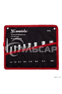 Набор ключей Matrix трубчатых торцевых 9 пр