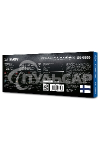 Комплект клавиатура + мышь SVEN GS-9200 игровые клавиатура, мышь и коврик