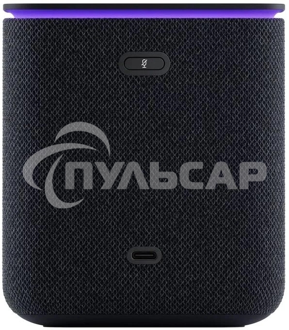 Умная колонка Яндекс Станция Миди, ZigBee, 24Вт, с голосовым ассистентом Алиса на YaGPT, черный