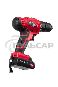 Дрель-шуруповерт MTX MCDL-12-02, Аккумуляторная, 12В, 2 АКБ, Кейс